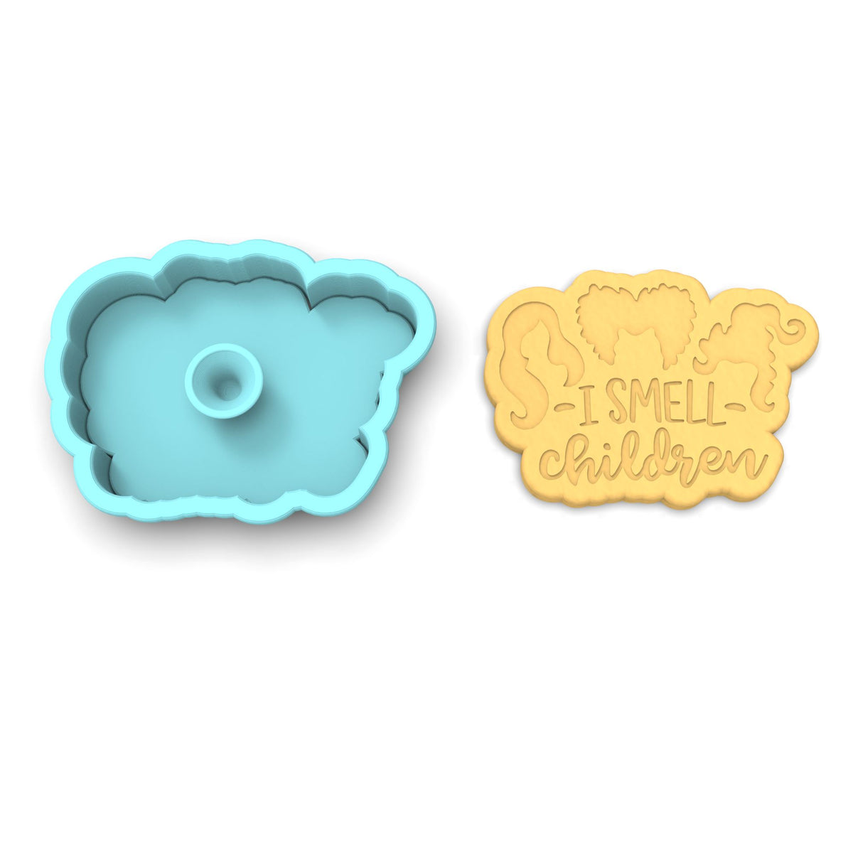 I Smell Children Cookie Cutter | Stamp | Stencil #1 Halloween / Fall Cookie Cutter Lady 