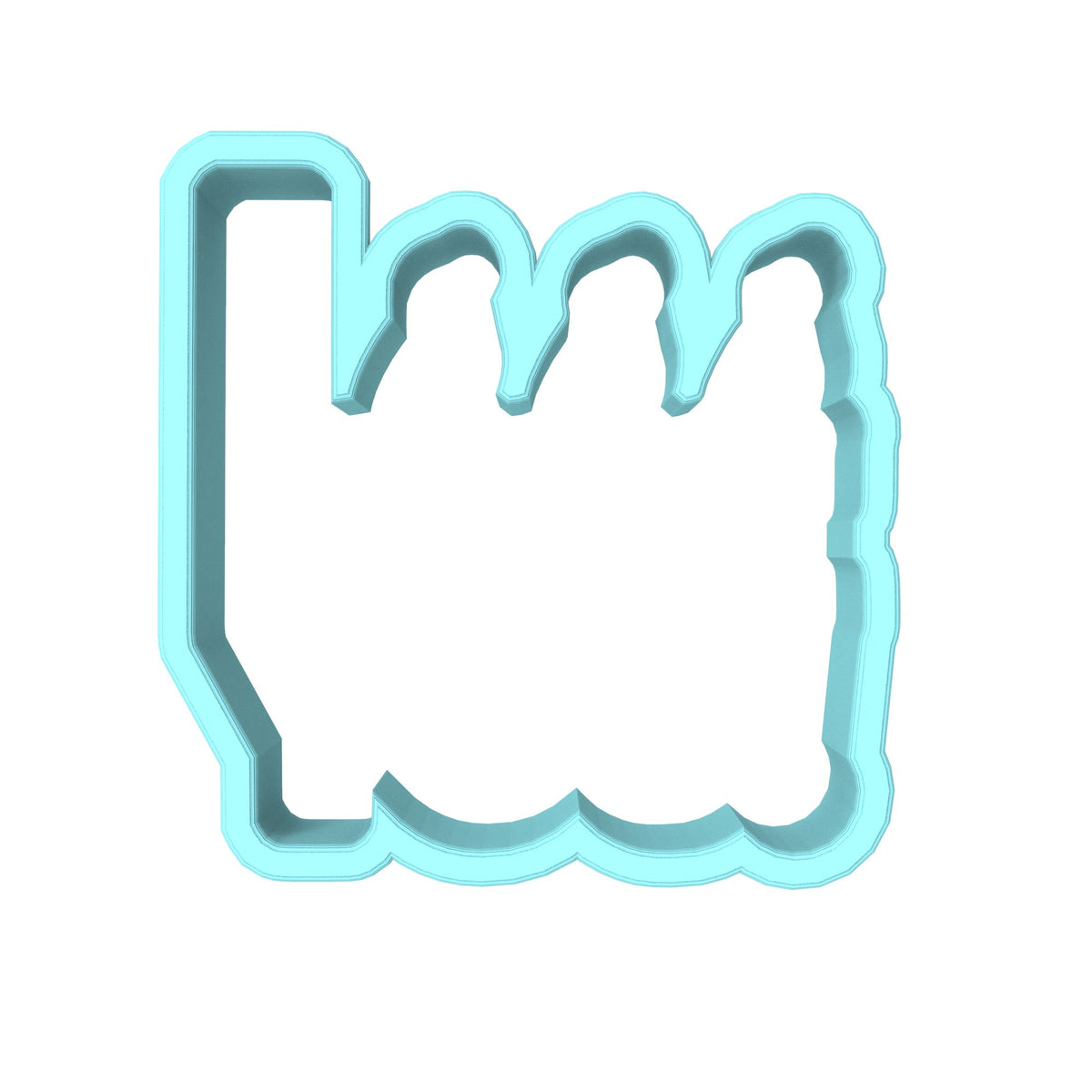 I Triple Dog Dare You Cookie Cutter | Stamp | Stencil #1