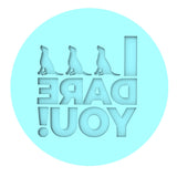 I Triple Dog Dare You Cookie Cutter | Stamp | Stencil #1 Xmas / Winter / NYE Cookie Cutter Lady 