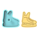 Ice Skate Cookie Cutter | Stamp | Stencil #2 Animals & Dinosaurs Cookie Cutter Lady 