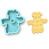 I'll Be There for You Cookie Cutter | Stamp | Stencil