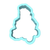 I'm Nuts About You Cookie Cutter | Stamp | Stencil #1 Bachelorette & Bachelor Cookie Cutter Lady MINI - 2 Inches (5cm) Cookie Cutter ONLY (Outline) 