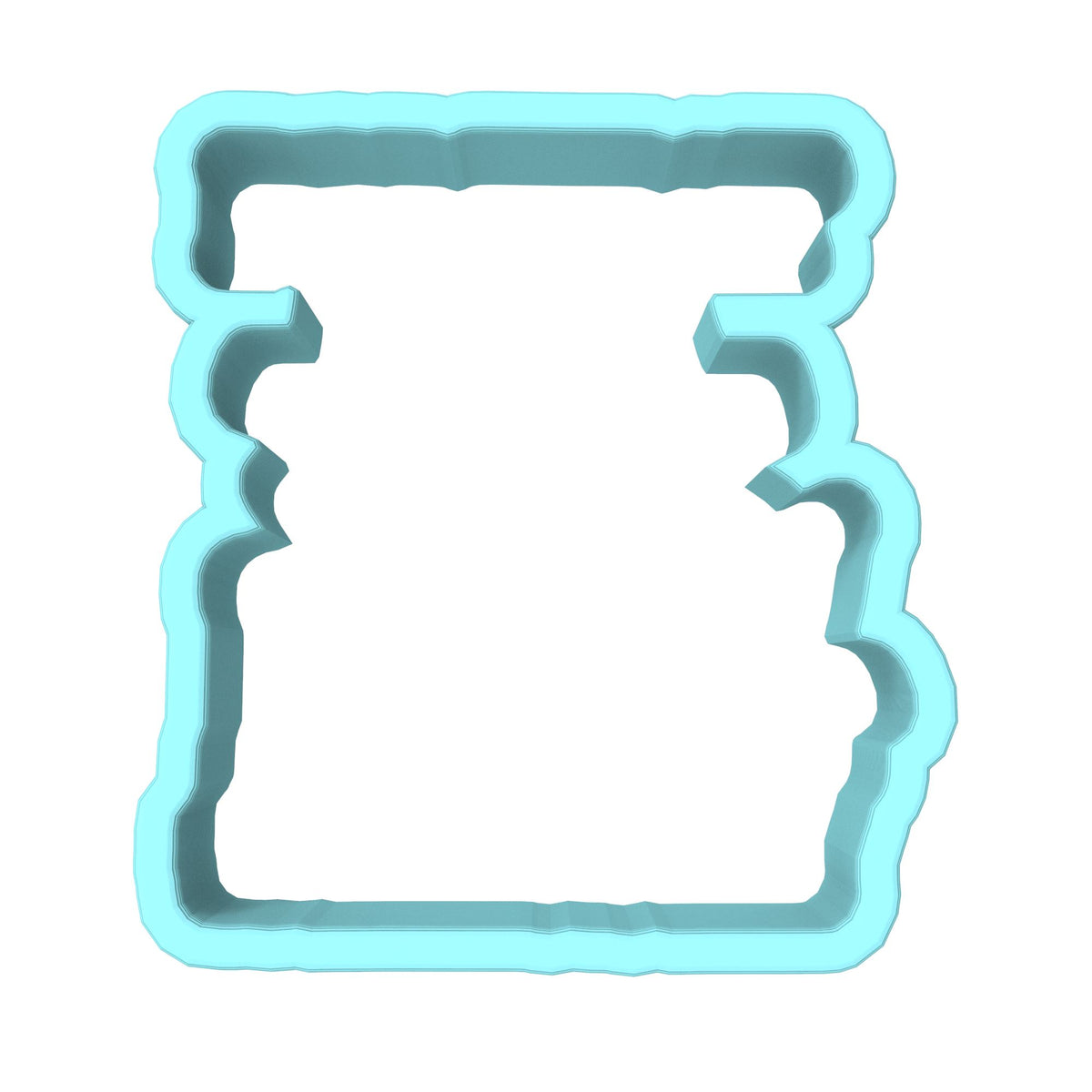 I'm That Dad Cookie Cutter | Stamp | Stencil #1 Cookie Cutter Lady MINI - 2 Inches (5cm) Cookie Cutter ONLY (Outline) 