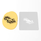 Indy Car Cookie Cutter | Stamp | Stencil #2