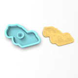 Indy Car Cookie Cutter | Stamp | Stencil #2