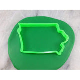 Iowa Cookie Cutter Outline - States/Country/Continent