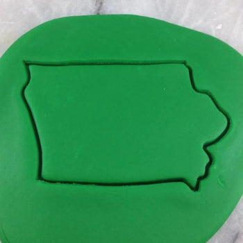 Iowa Cookie Cutter Outline - States/Country/Continent