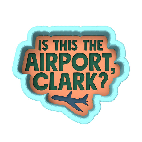 Is This the Airport Cookie Cutter | Stamp | Stencil