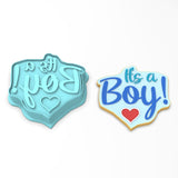 It's a Boy Cookie Cutter | Stamp | Stencil #1