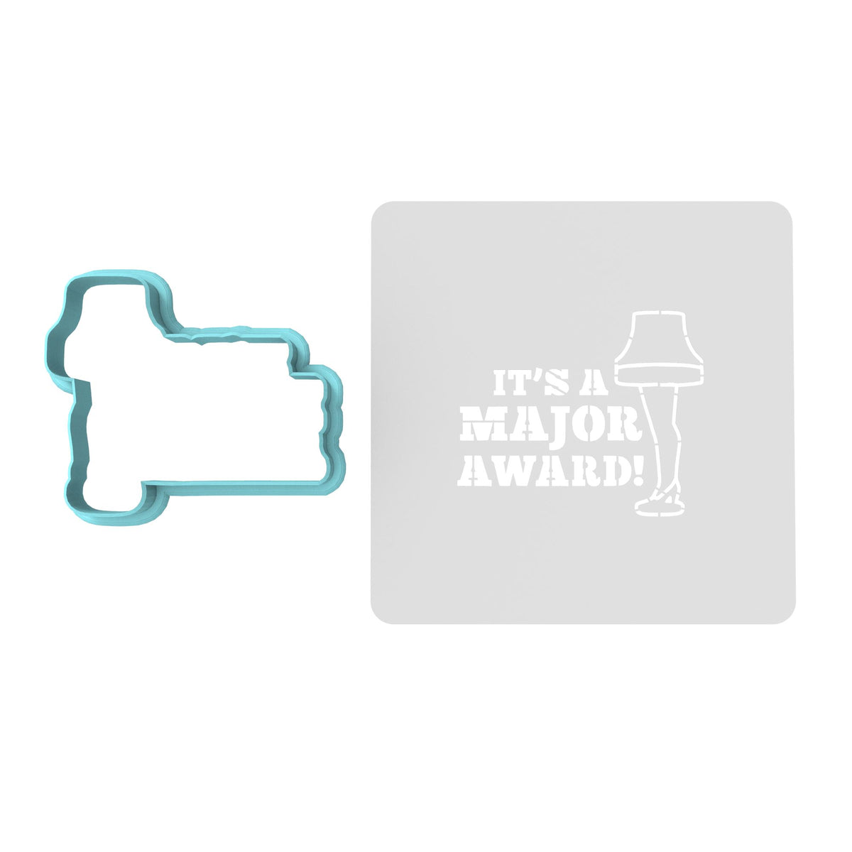 It's a Major Award Cookie Cutter | Stamp | Stencil #1 Xmas / Winter / NYE Cookie Cutter Lady 
