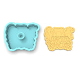 It's All Just a Bunch of Witch Sisters Cookie Cutter | Stamp | Stencil #1 Halloween / Fall Cookie Cutter Lady 