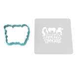 It's All Just a Bunch of Witch Sisters Cookie Cutter | Stamp | Stencil #1 Halloween / Fall Cookie Cutter Lady 2 Inch Small Cupcake Cutter Only Yes