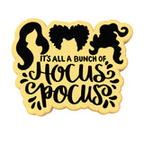 It's All Just a Bunch of Witch Sisters Cookie Cutter | Stamp | Stencil #1 Halloween / Fall Cookie Cutter Lady 