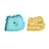 It's Hunting Season Cookie Cutter | Stamp | Stencil Animals & Dinosaurs Cookie Cutter Lady 