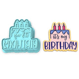 It's My Birthday Cake Cookie Cutter | Stamp | Stencil #1