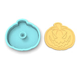 Jack O' Lantern Face Cookie Cutter | Stamp | Stencil #3