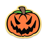 Jack O' Lantern Face Cookie Cutter | Stamp | Stencil #3