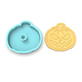 Jack O' Lantern Face Cookie Cutter | Stamp | Stencil #4
