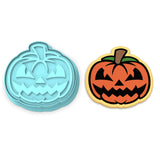 Jack O' Lantern Face Cookie Cutter | Stamp | Stencil #5