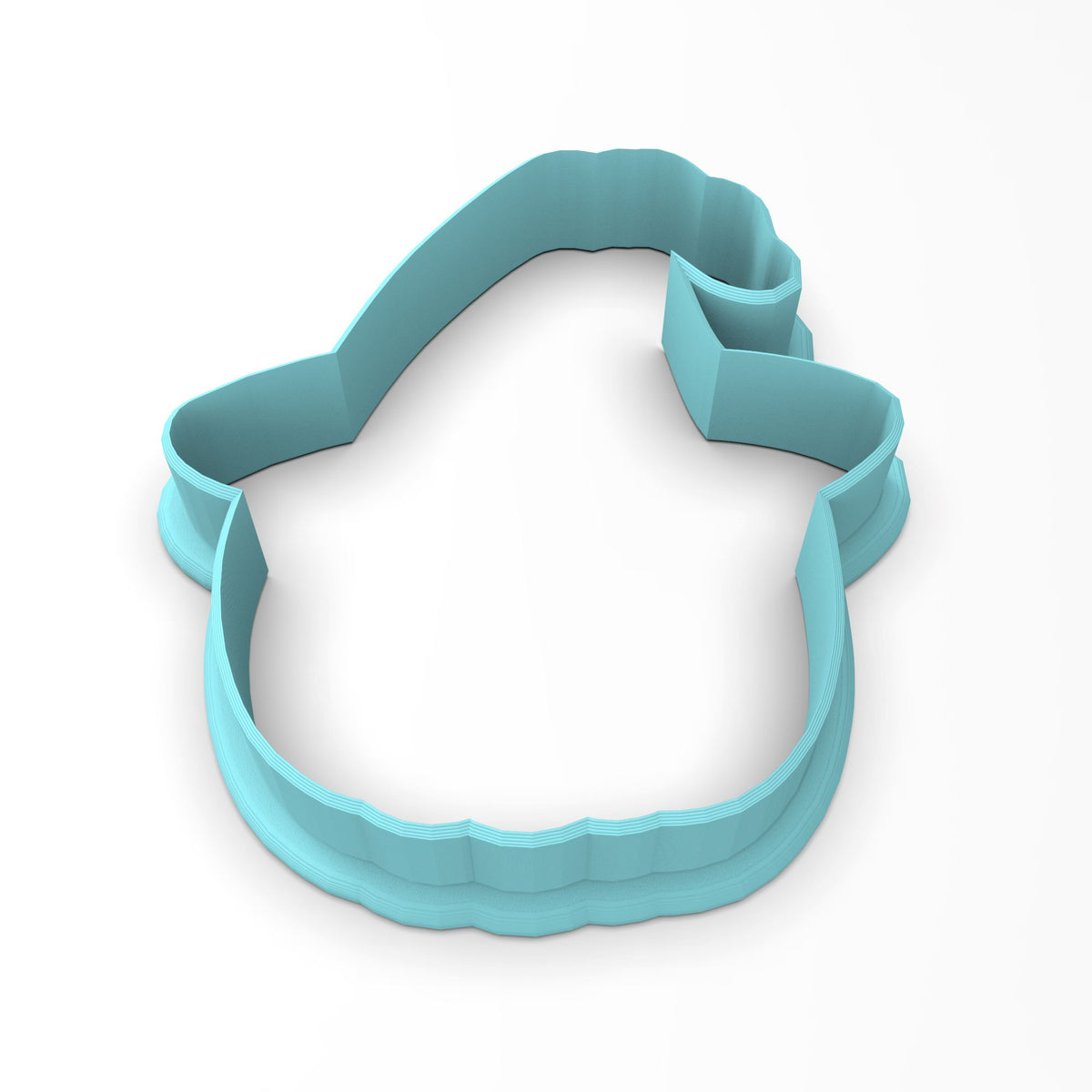 Jack O' Lantern Witch Cookie Cutter | Stamp | Stencil #1