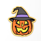 Jack O' Lantern Witch Cookie Cutter | Stamp | Stencil #1