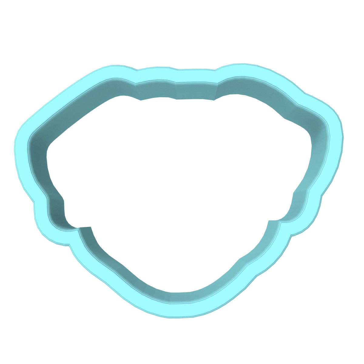 Jack Russel Cookie Cutter | Stamp | Stencil #1 Animals & Dinosaurs Cookie Cutter Lady MINI - 2 Inches (5cm) Cookie Cutter ONLY (Outline) 