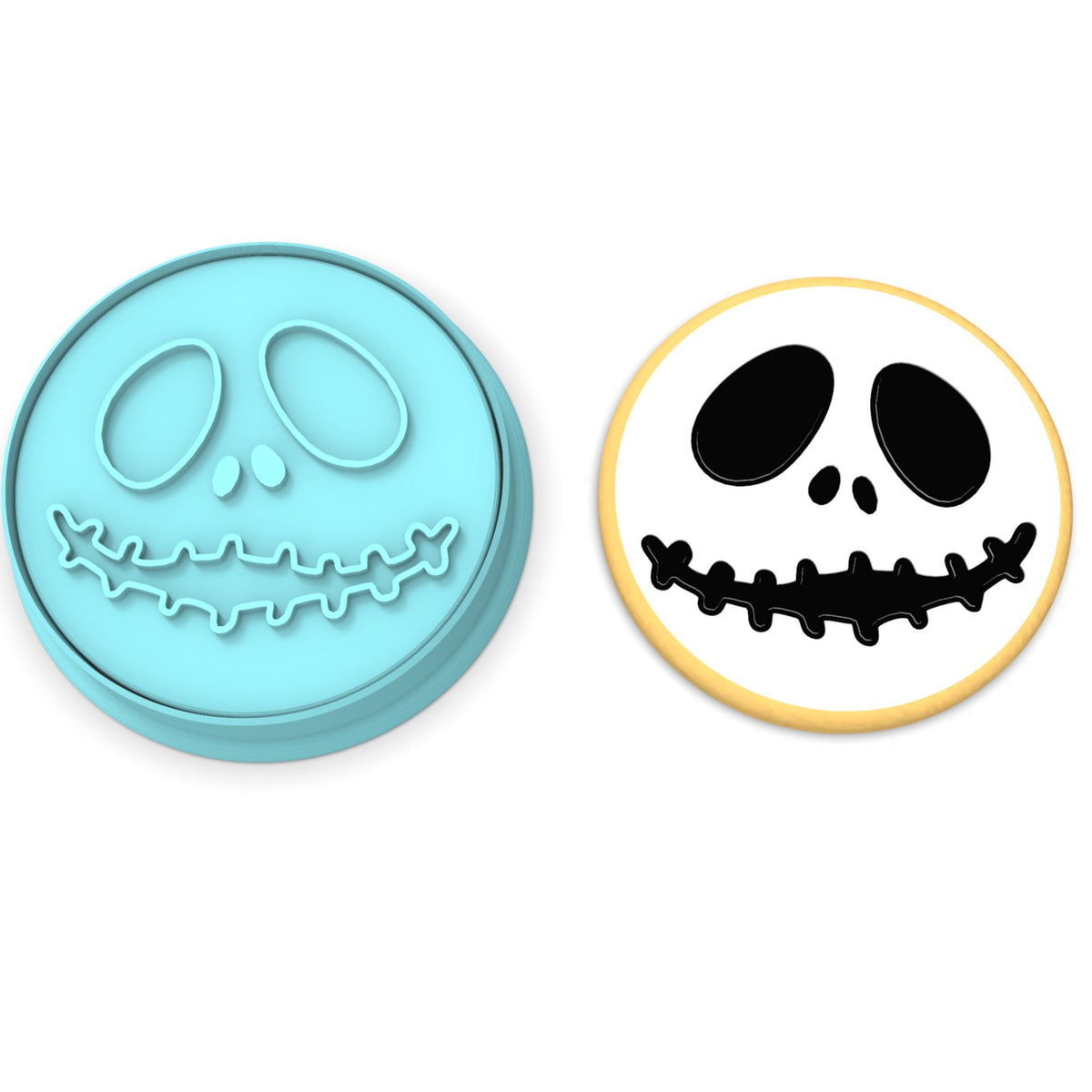 Jack Skeleton Cookie Cutter | Stamp | Stencil #1