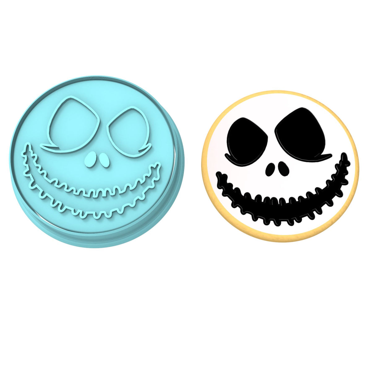 Jack Skeleton Cookie Cutter | Stamp | Stencil #2