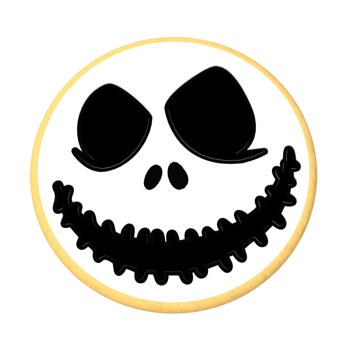 Jack Skeleton Cookie Cutter | Stamp | Stencil #2