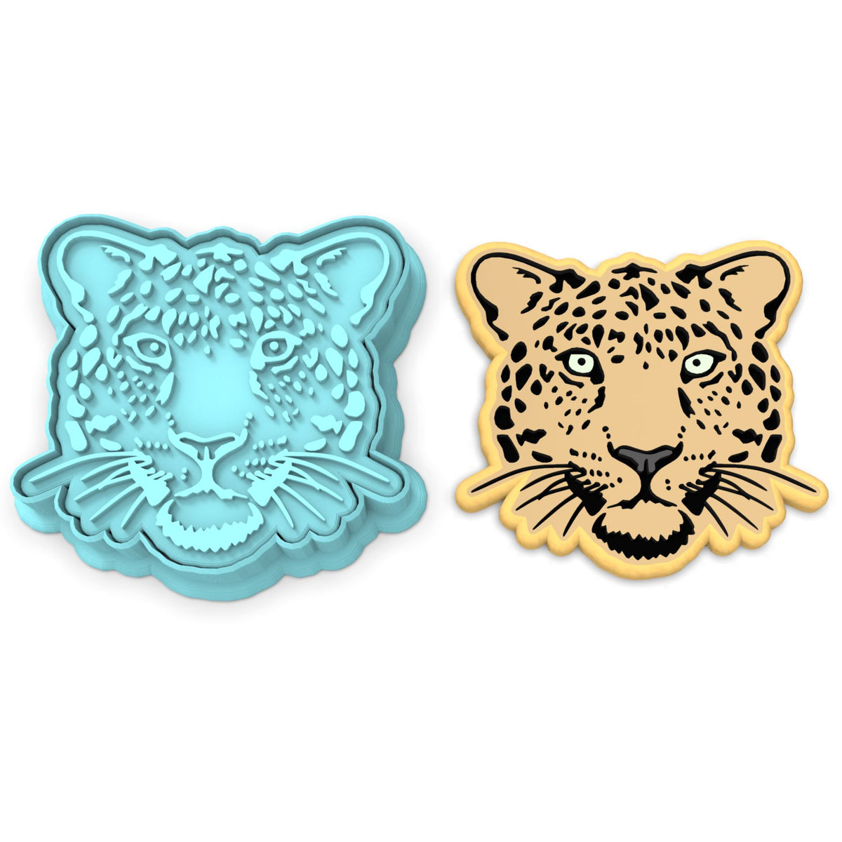 Jaguar Cookie Cutter | Stamp | Stencil #1