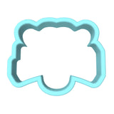 Jaguar Words Cookie Cutter | Stamp | Stencil #1 Animals & Dinosaurs Cookie Cutter Lady MINI - 2 Inches (5cm) Cookie Cutter ONLY (Outline) 