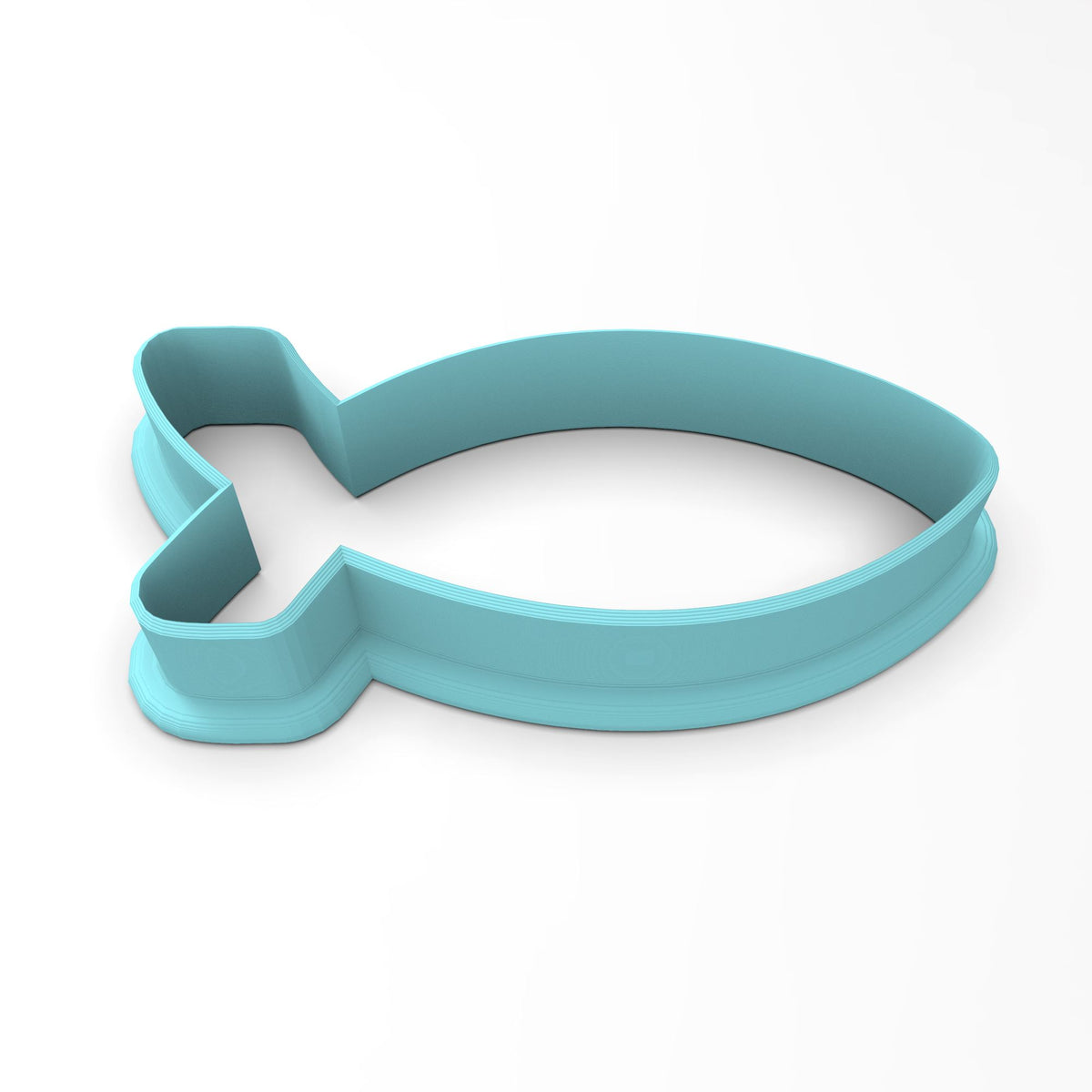 Jesus Fish Cookie Cutter | Stamp | Stencil #1