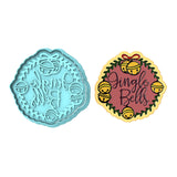 Jingle Bells Cookie Cutter | Stamp | Stencil #1