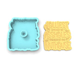 Jolliest Bunch of Assholes Cookie Cutter | Stamp | Stencil