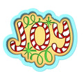 Joy Cookie Cutter | Stamp | Stencil #2