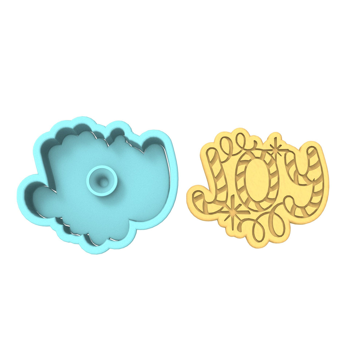 Joy Cookie Cutter | Stamp | Stencil #2