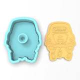 Just Married Cookie Cutter | Stamp | Stencil #1