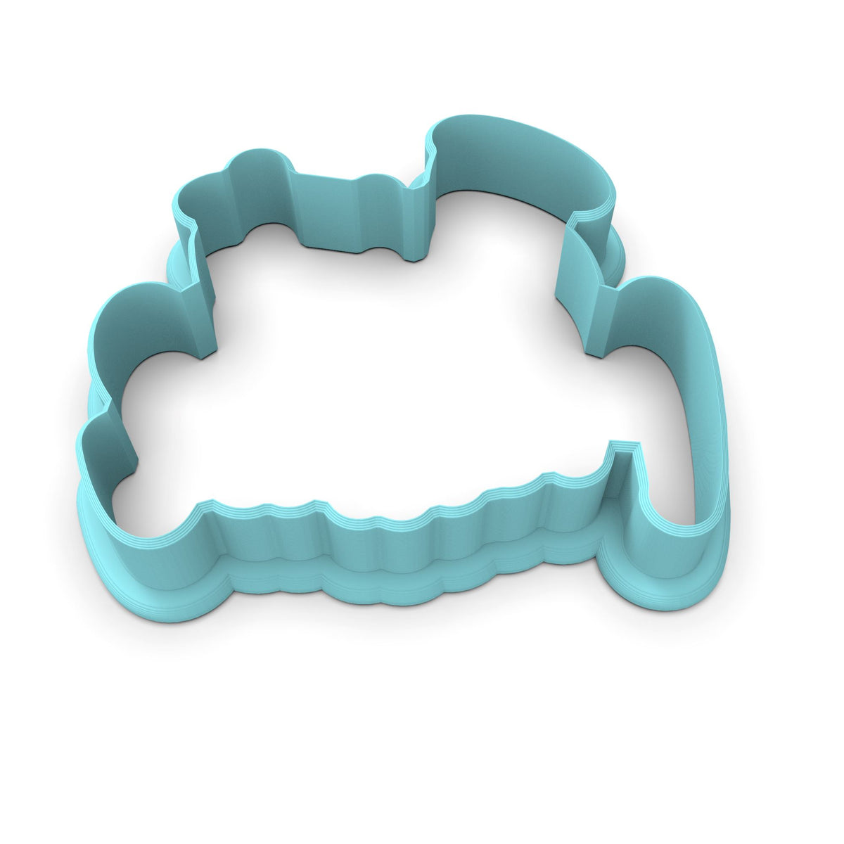 Just Married Heart Cookie Cutter | Stamp | Stencil #1