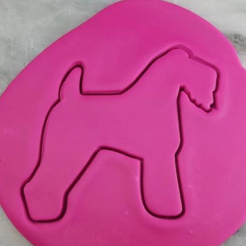 Kerry Blue Terrier Cookie Cutter #1 Dogs & Cats Cookie Cutter Lady 