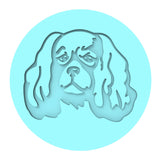 King Charles Dog Cookie Cutter | Stamp | Stencil #11 Animals & Dinosaurs Cookie Cutter Lady MINI - 2 Inches (5cm) Debosser ONLY 
