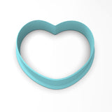 Kiss Me Valentine Heart Cookie Cutter | Stamp | Stencil