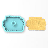 Kiss the Single Life Goodbye Cookie Cutter | Stamp | Stencil #1