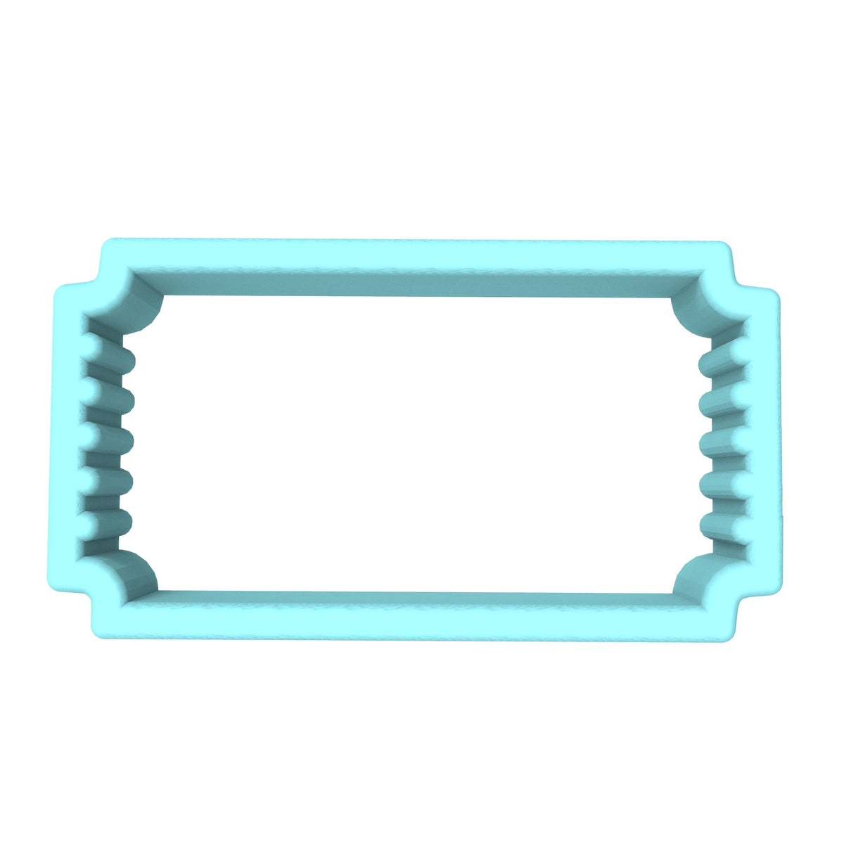 Kissing Booth Cookie Cutter | Stamp | Stencil Girly / Dolls / Princess Cookie Cutter Lady MINI - 2 Inches (5cm) Cookie Cutter ONLY (Outline) 