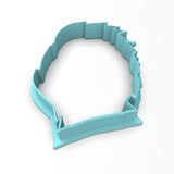 Knight Helmet Cookie Cutter | Stamp | Stencil #1