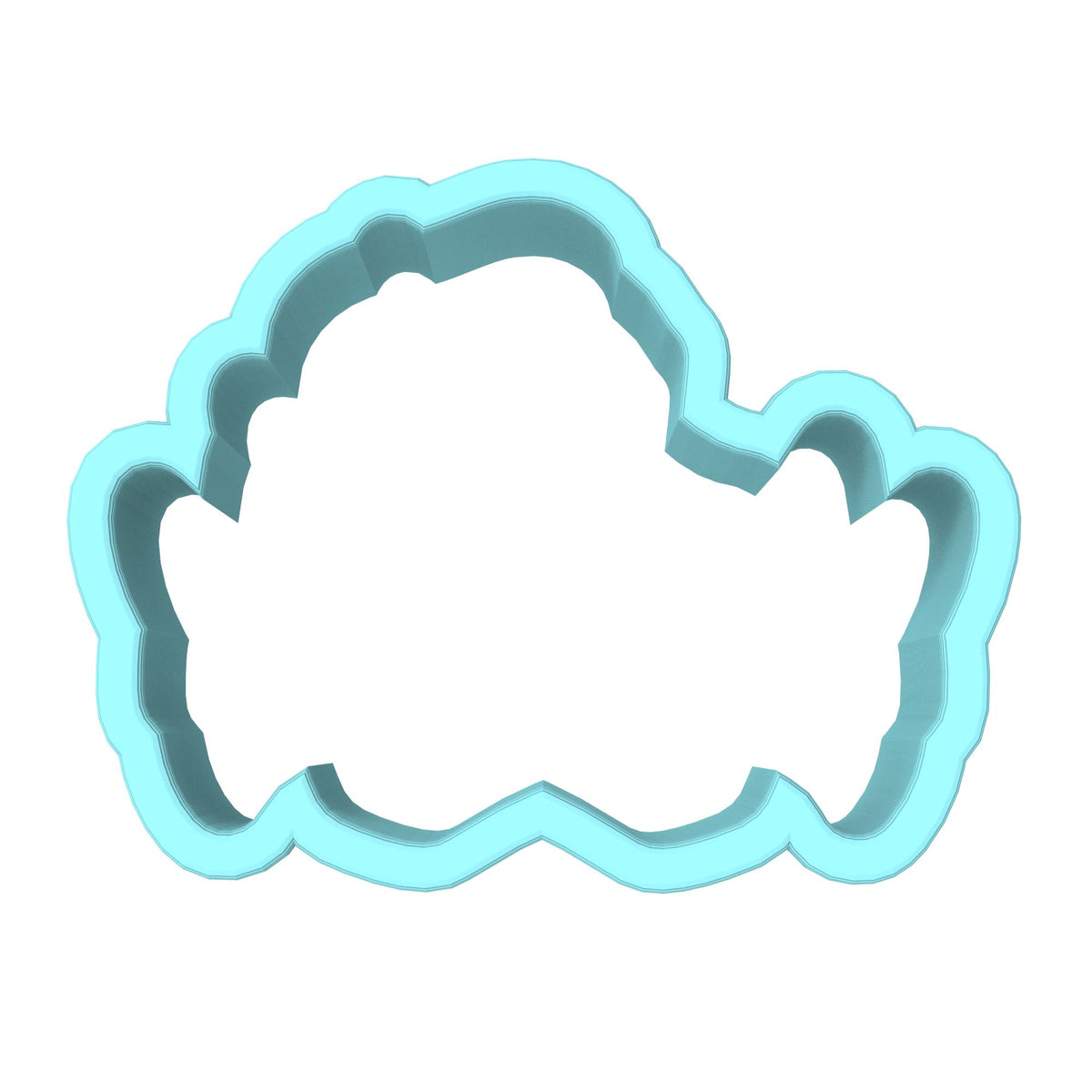 Knight Shoulders Cookie Cutter | Stamp | Stencil #1 Animals & Dinosaurs Cookie Cutter Lady MINI - 2 Inches (5cm) Cookie Cutter ONLY (Outline) 