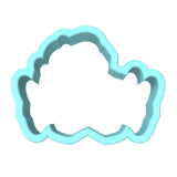 Knight Shoulders Cookie Cutter | Stamp | Stencil #1 Animals & Dinosaurs Cookie Cutter Lady MINI - 2 Inches (5cm) Cookie Cutter ONLY (Outline) 