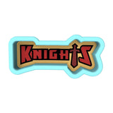 Knight Words Cookie Cutter | Stamp | Stencil #1 Animals & Dinosaurs Cookie Cutter Lady 