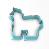 Knight's Horse Cookie Cutter | Stamp | Stencil #1