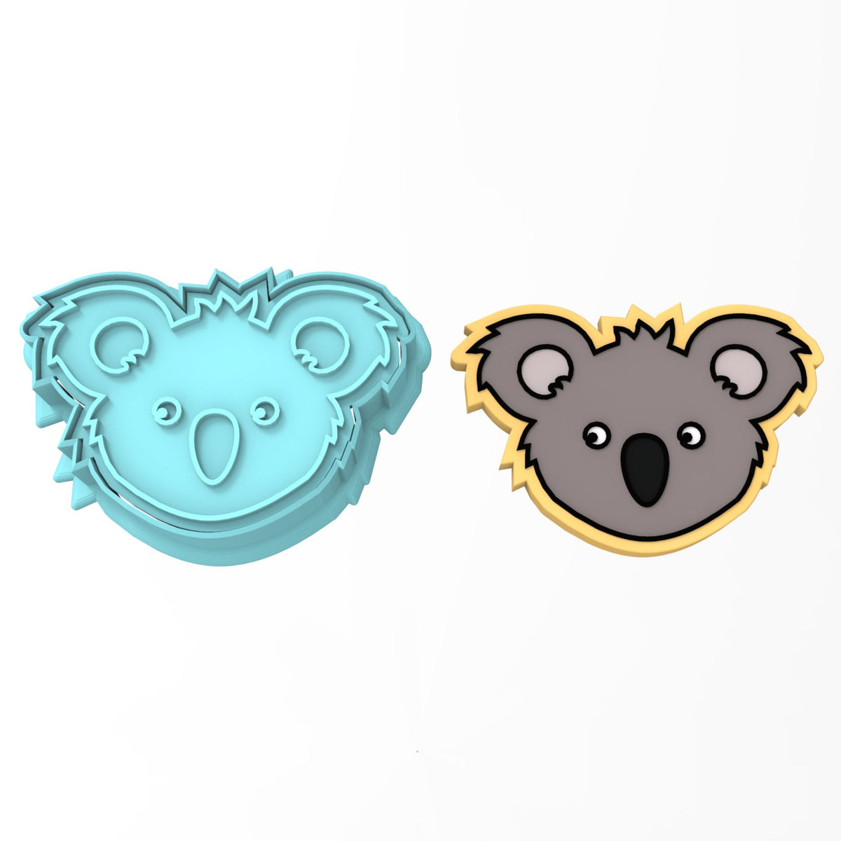 Koala Cookie Cutter | Stamp | Stencil #1