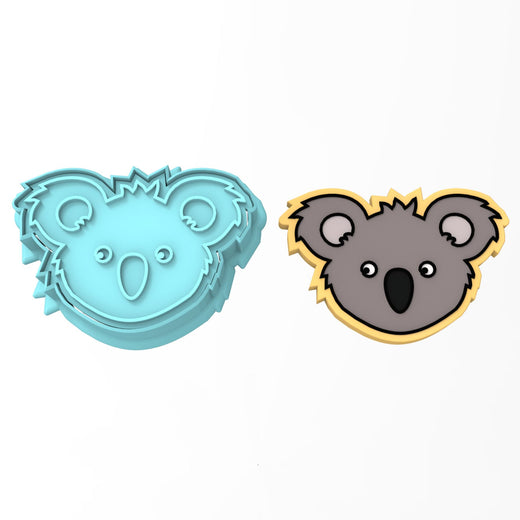 Koala Cookie Cutter | Stamp | Stencil #1